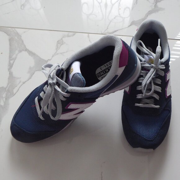 Size 5.5 - New Balance 996 Navy Purple - Picture 1 of 10